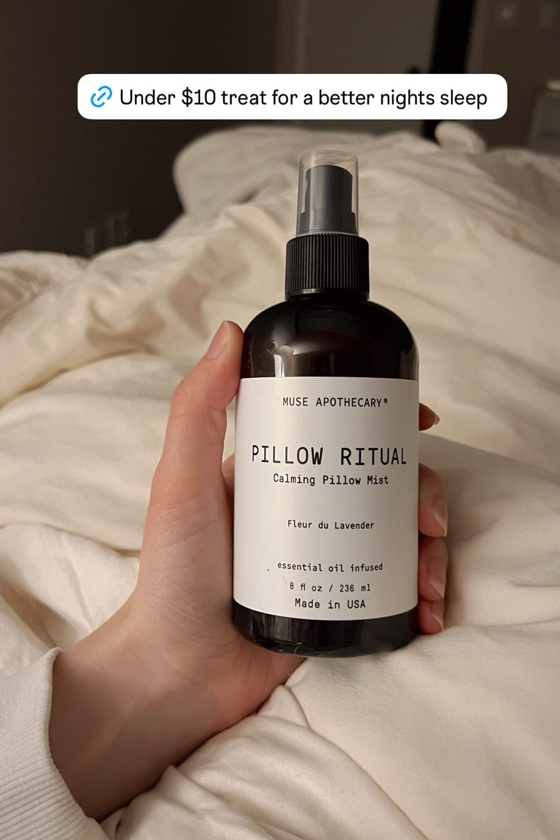 Amazon lavender spray under $10, nighttime bedtime routine, affordable wellness finds

#LTKBeauty #LTKFindsUnder50 #LTKHome