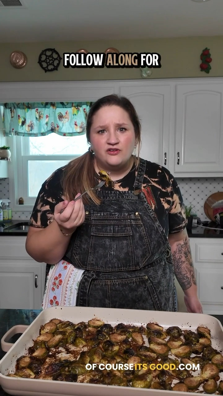 OF COURSE IT’S GOOD 👩🏻‍🍳 FULL VIDEO | Honey Garlic Brussels Sprouts 🍯🧄

Full recipe: ofcourseitsgood.com


#LTKvlog #LTKfoodie #LTKHome