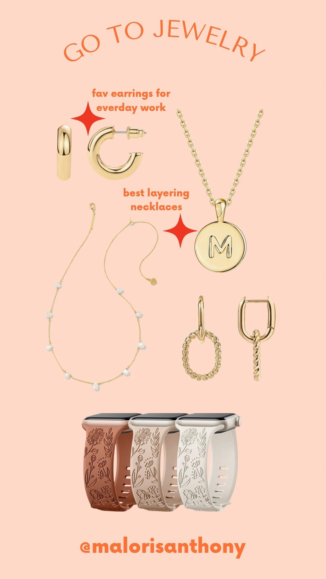 My go to everyday jewelry that hasn’t tarnished ✨

#LTKPlusSize #LTKSummerEdit #LTKStyleTip