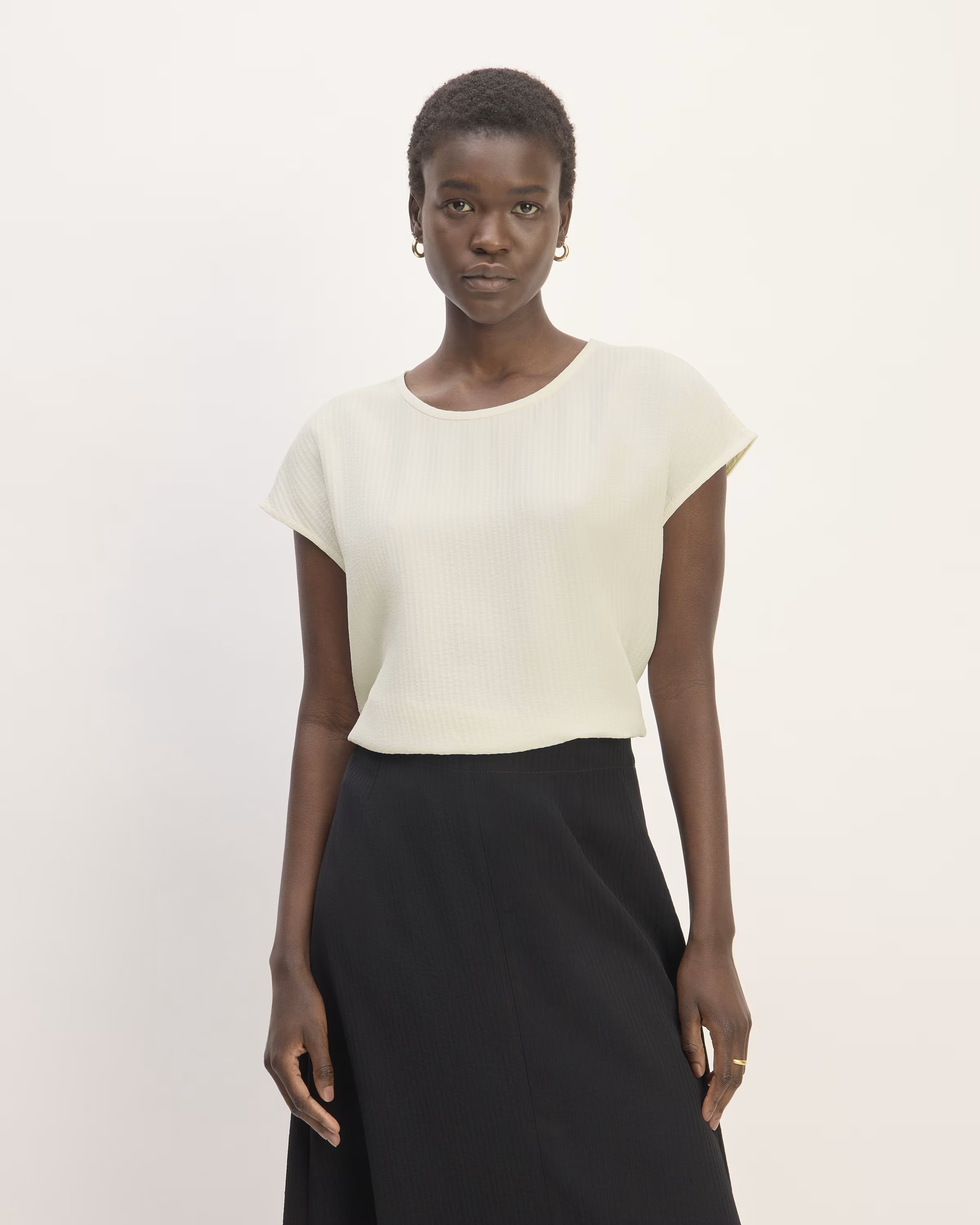 The Mini Jacquard Stripe Top | Everlane