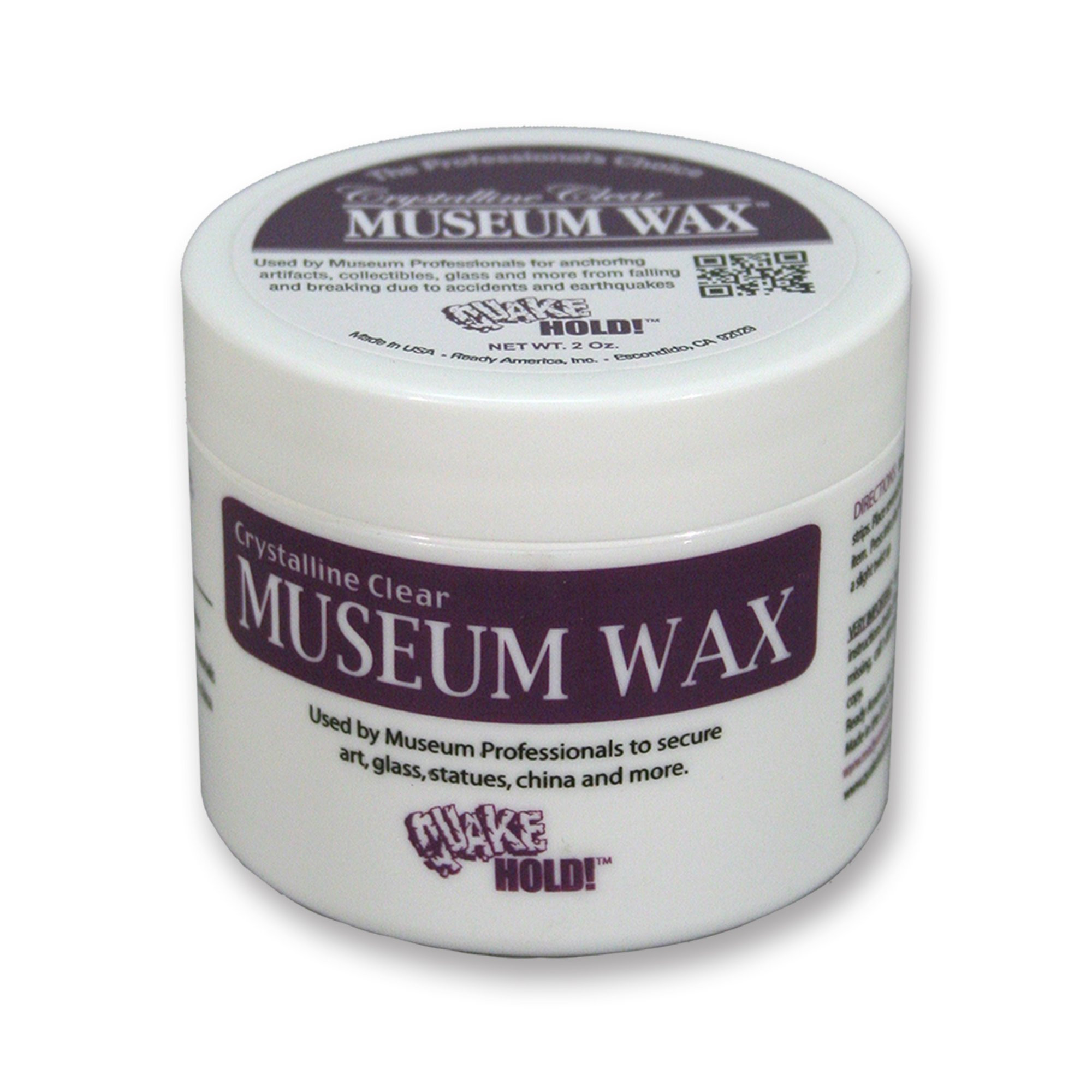 Quakehold! 66112 Museum Wax, Clear 2 Ounce (Pack of 2) | Amazon (US)