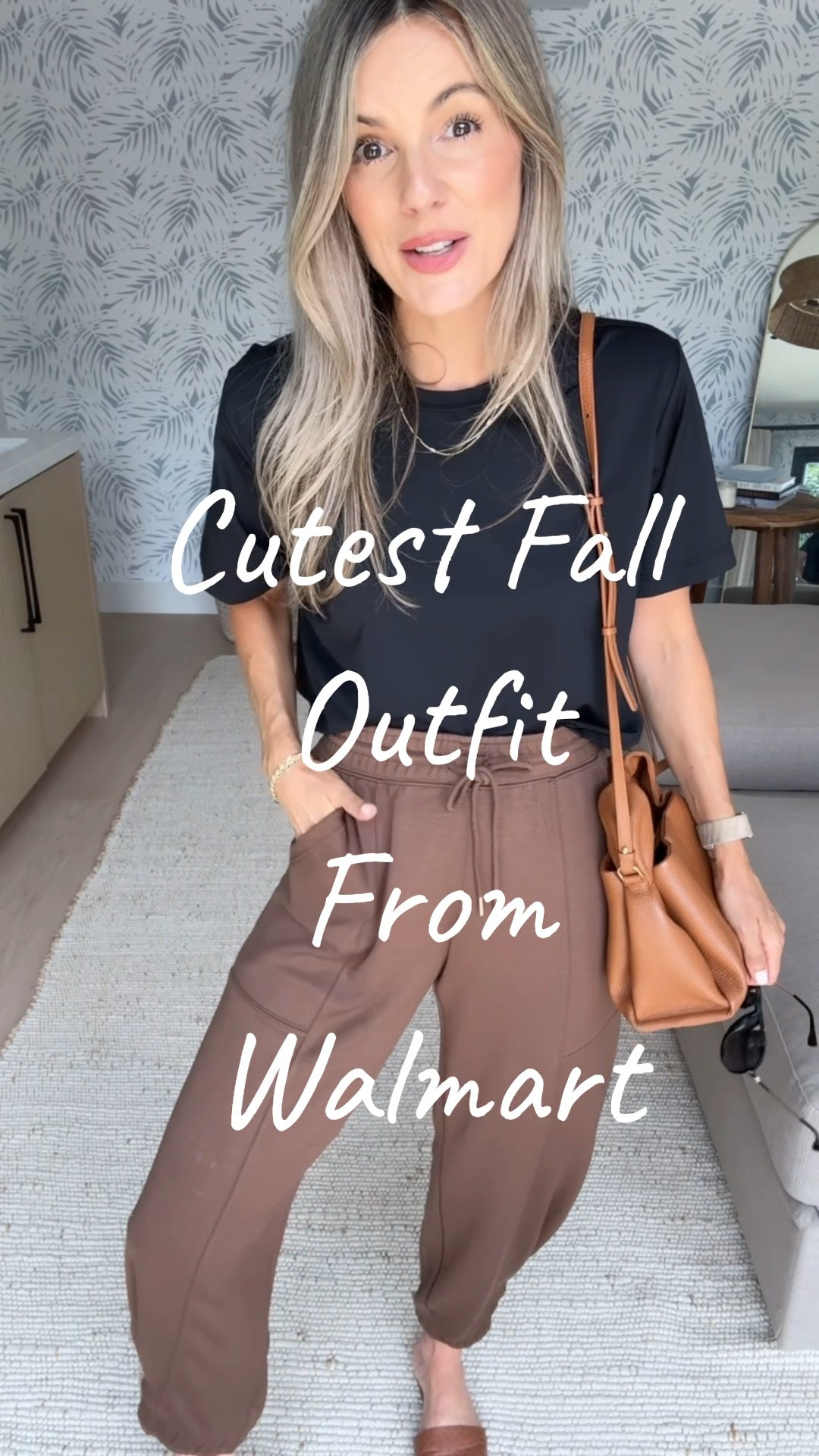 Wearing my normal size. I absolutely love this outfit. The colors are so perfect for fall. ￼