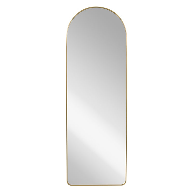 Gold Arch Leaner Mirror, 24x70 | At Home