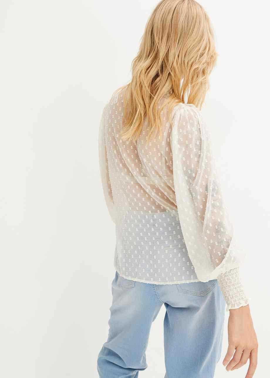 Bluse mit Rüsche | Bonprix DE