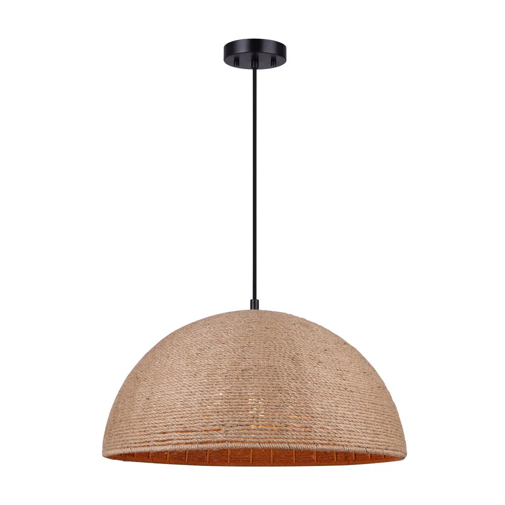 Annemary 1 - Light Brown Single Pendant | Wayfair North America