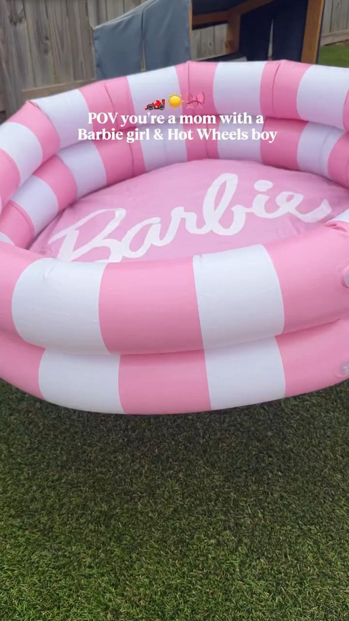 POV: You have one Barbie girl and one Hot Wheels boy. 💕🏎️☀️ surprised the kids with the Walmart-exclusive @funboy Float Life collection, and they’re obsessed 🤭 the Barbie float comes with a matching mini float for her doll, and Henry couldn’t get enough of the Hot Wheels setup! 

Comment FUN for links!

Only at Walmart—shop in-store or online with easy pickup! 🩷💙

@shopfloatlife #funboypartner