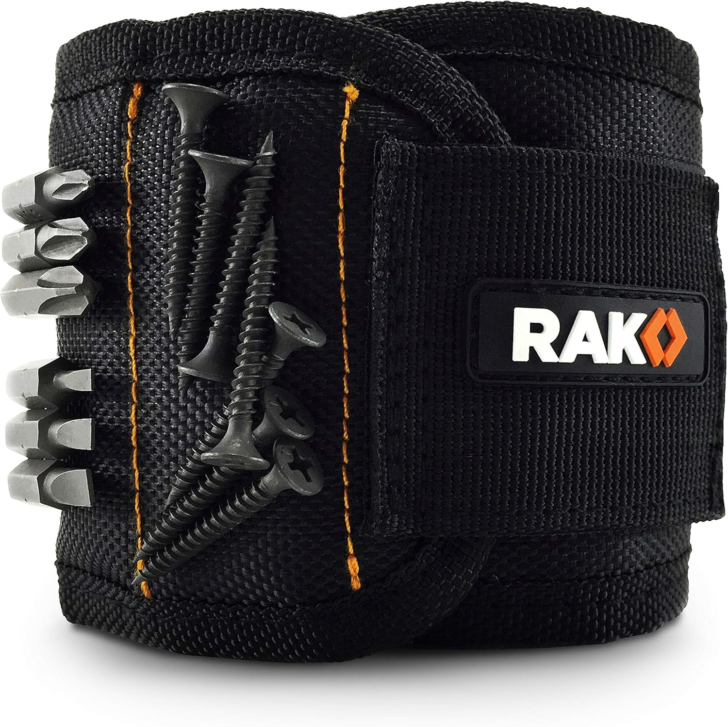 RAK Magnetic Wristband with Strong Magnets for Holding Screws, Nails, Drill Bits for DIY Handyman... | Amazon (US)