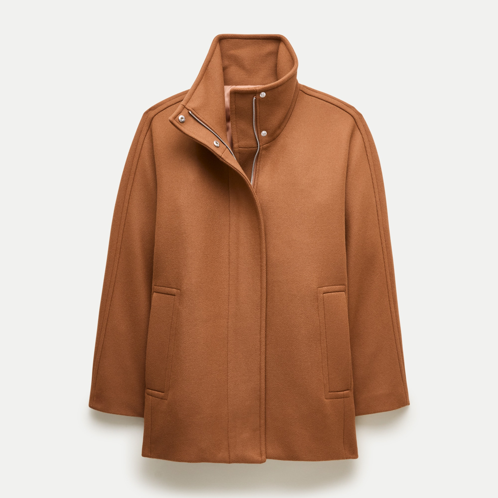 Tall Luciana coat in wool-blend melton | J. Crew US