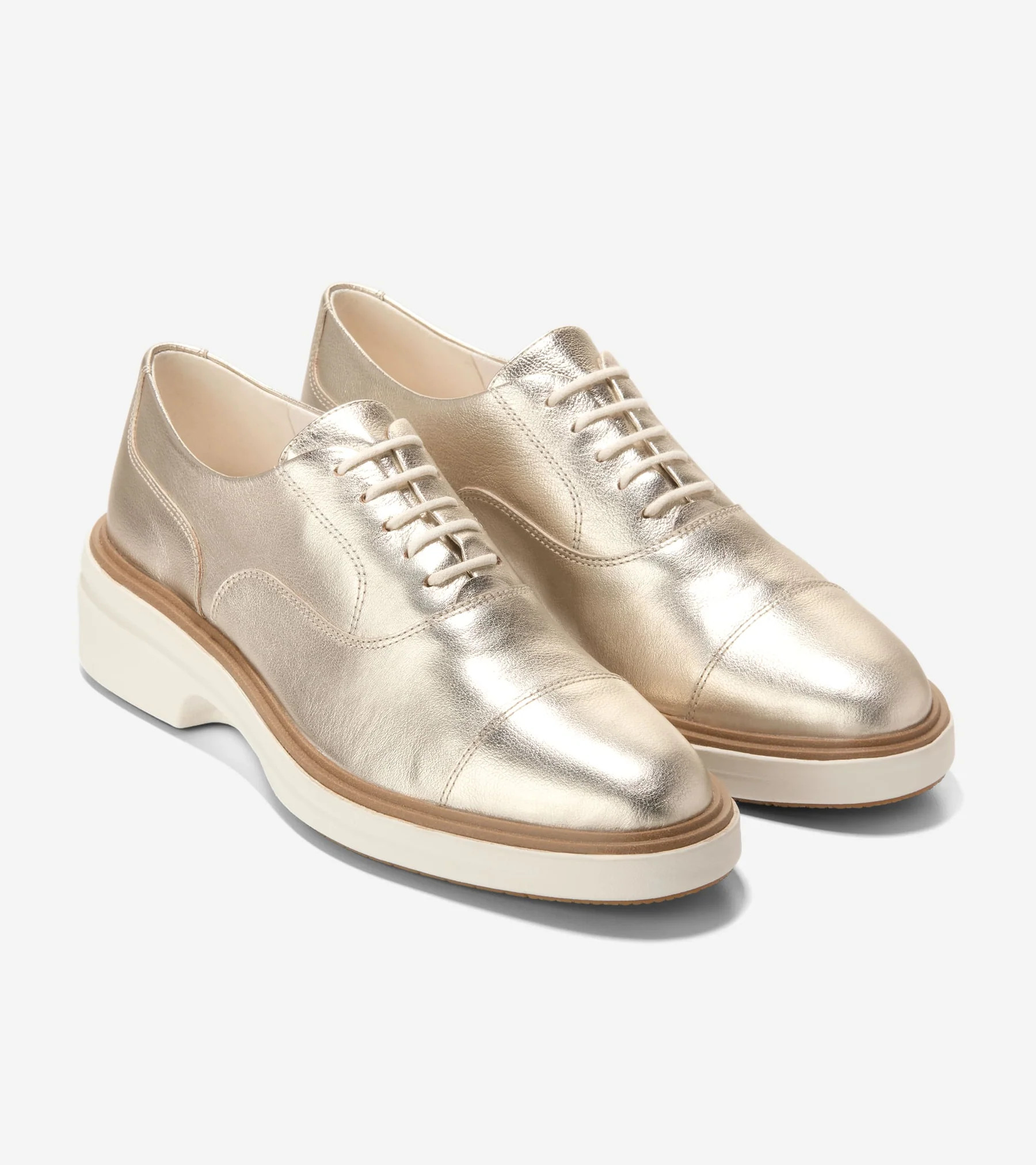 Women's ØriginalGrand CitySpectre Oxfords in Gold | Cole Haan | Cole Haan (US)