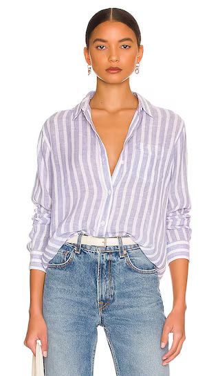 Charli Button Up in Rhone Stripe | Revolve Clothing (Global)