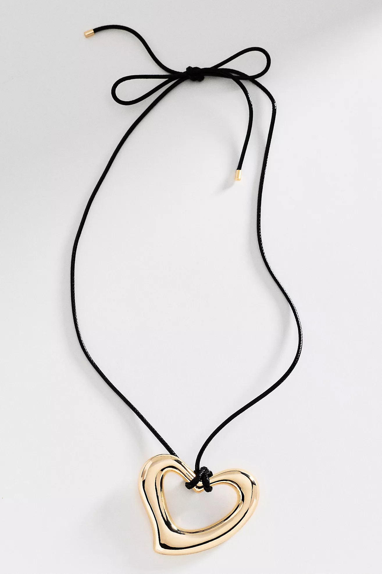 Corded Heart Pendant Necklace | Anthropologie (US)