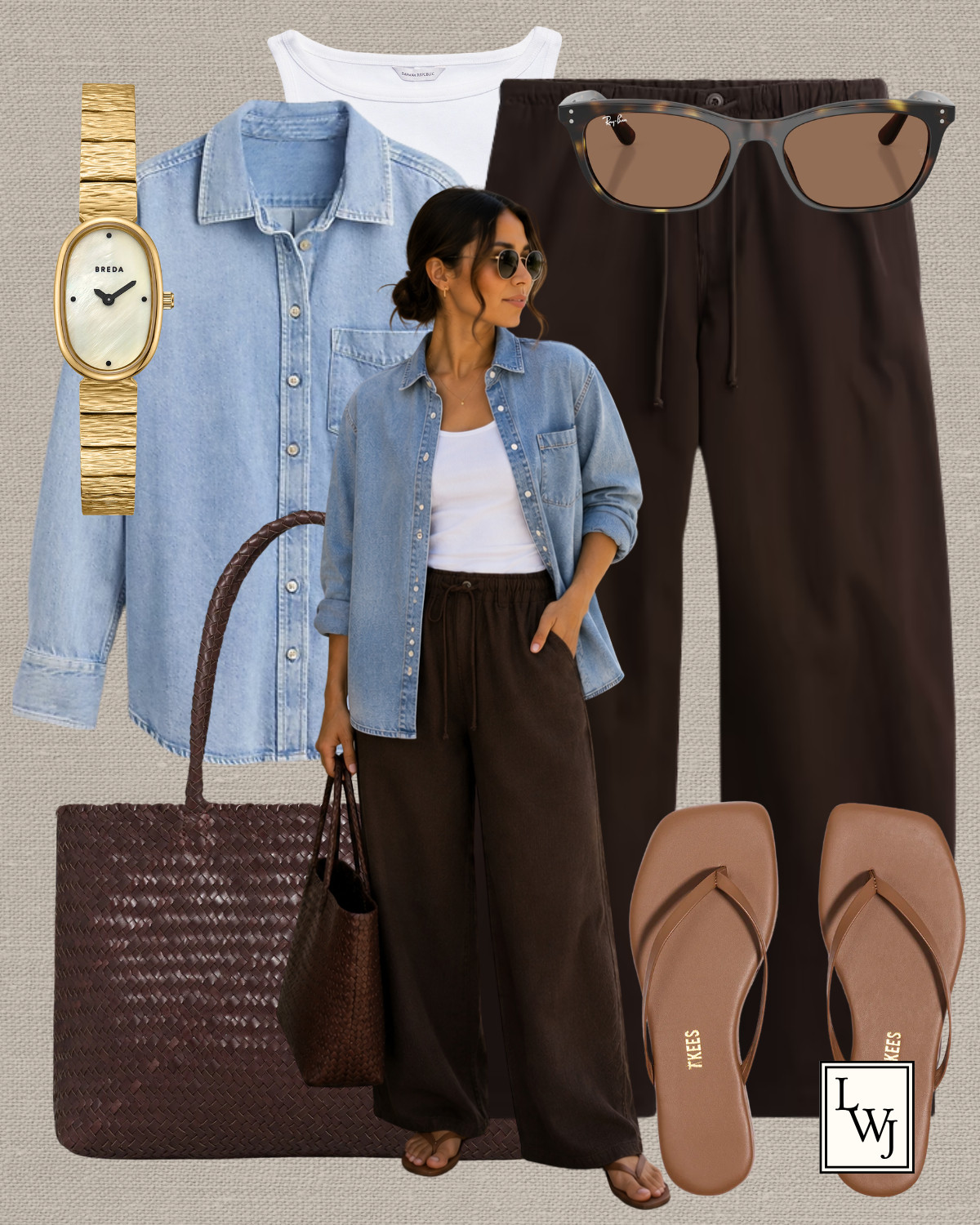 summer outfit inspo 

summer style / casual style / style over 30 / oversized denim shirt / elevated tee / scoopneck tank / poplin pants / gap jeans / cuffed wide leg jeans / boatneck tank / crewneck sweater / white shorts / madewell woven tote bag / woven ballet flats / tkees flip flops / bucket tote / elecktric picks earrings

#LTKootd #LTKSeasonal
