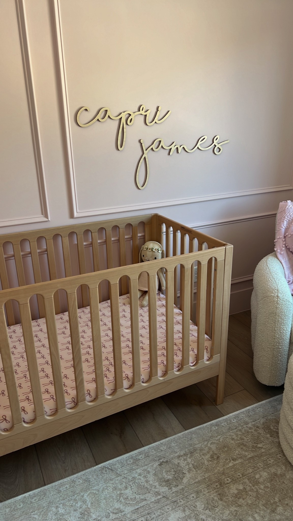 Got Capri’s name sign in 🩷🫶🏼

Baby girl nursery
Baby name sign nursery



#LTKBaby #LTKHome