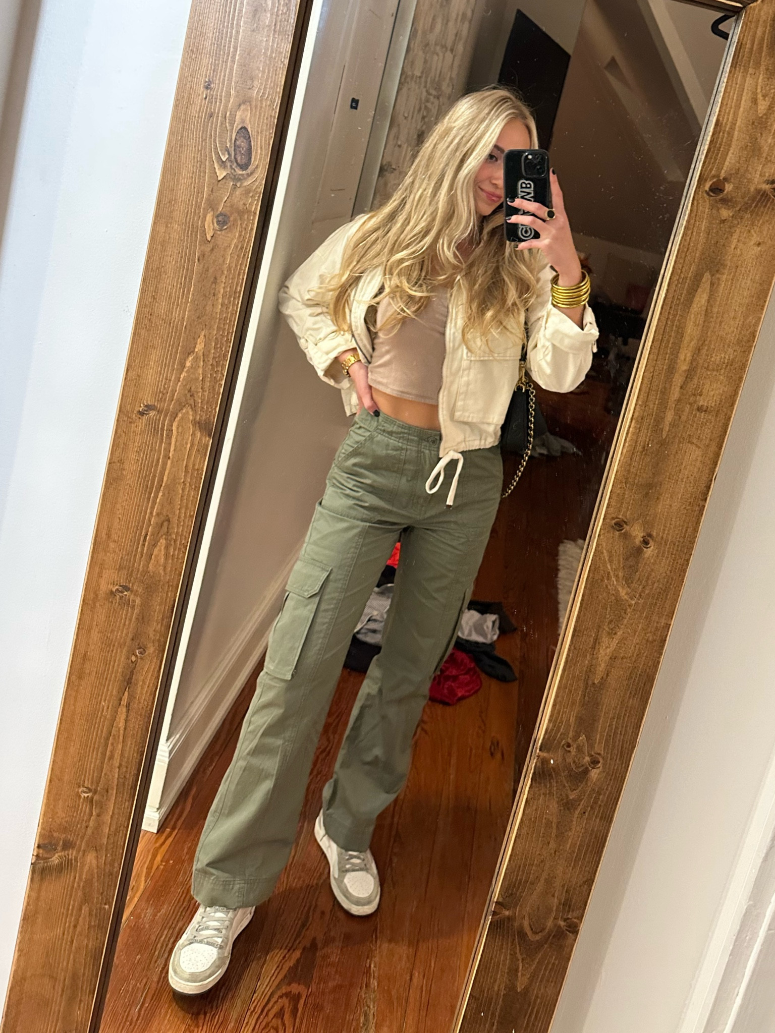 obsessed with these cargo pants, and soooo comfy!! wearing size 25|0R. added more colors in this exact pant + some similar styles! 

#LTKstyletip #LTKsalealert #LTKSeasonal