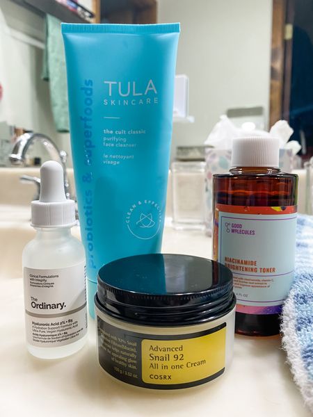 Morning skincare with Tula, Good Molecules, COSRX, and The Ordinary 🤍

#LTKGiftGuide #LTKbeauty #LTKSeasonal