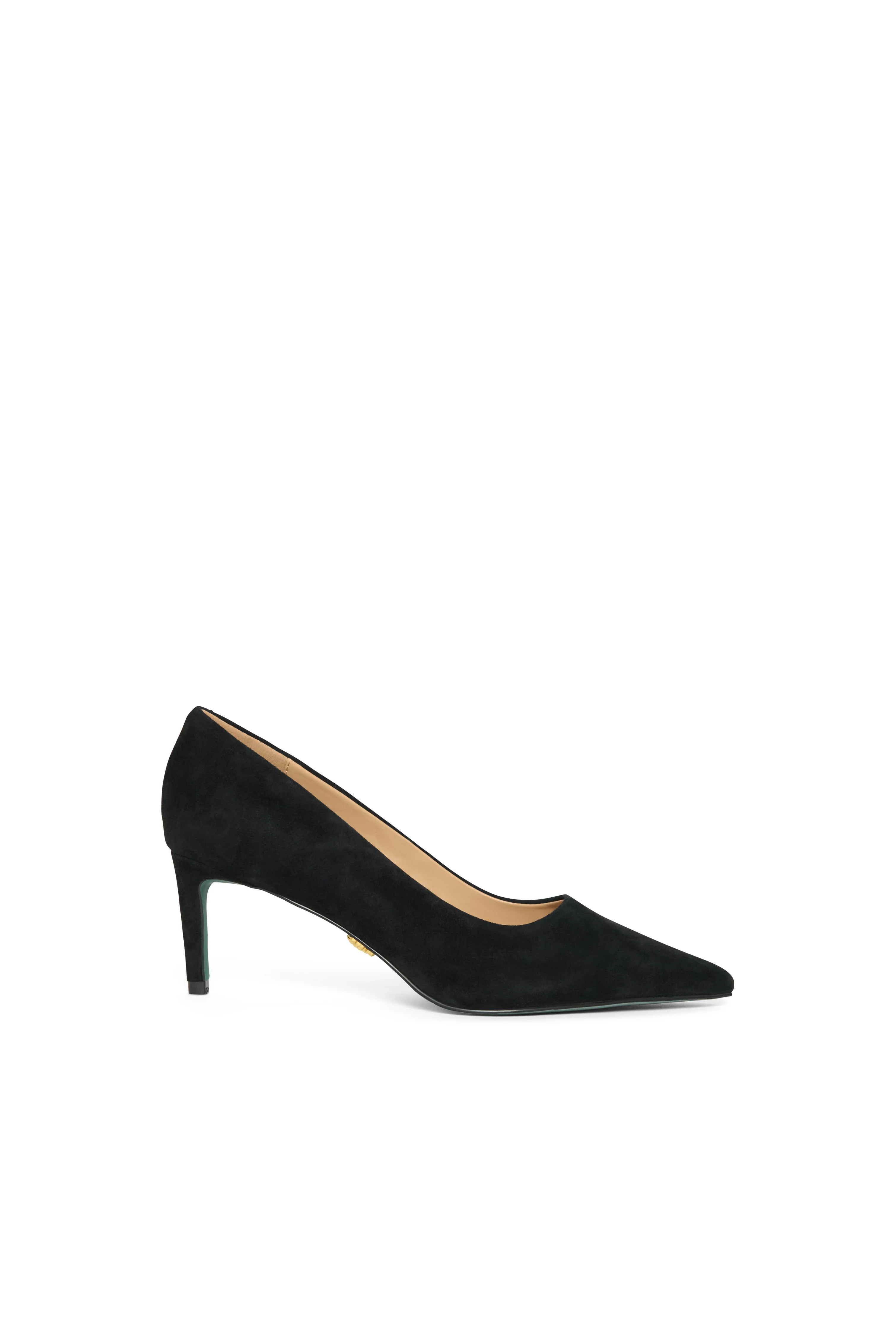 Wear All Day Chelsea Heel (Black Suede) | Holland Cooper