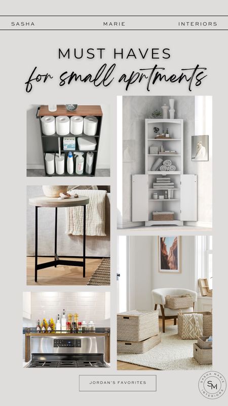 Shop for your small apartment from our must have storage and furniture pieces for smaller spaces! 

#LTKHome #LTKStyleTip