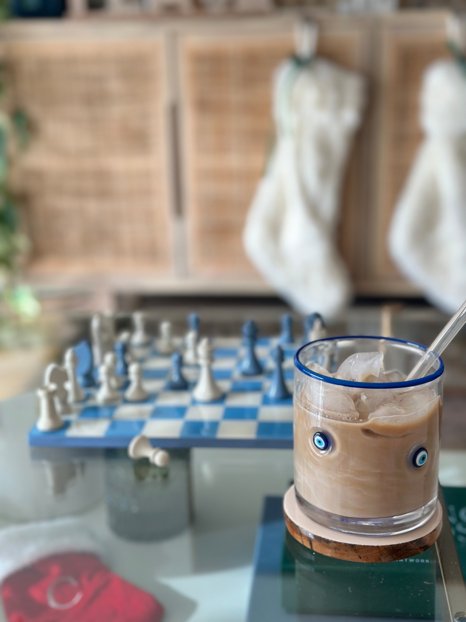 Printworks chess set
Anthropologie evil eye icon glass

#LTKGiftGuide