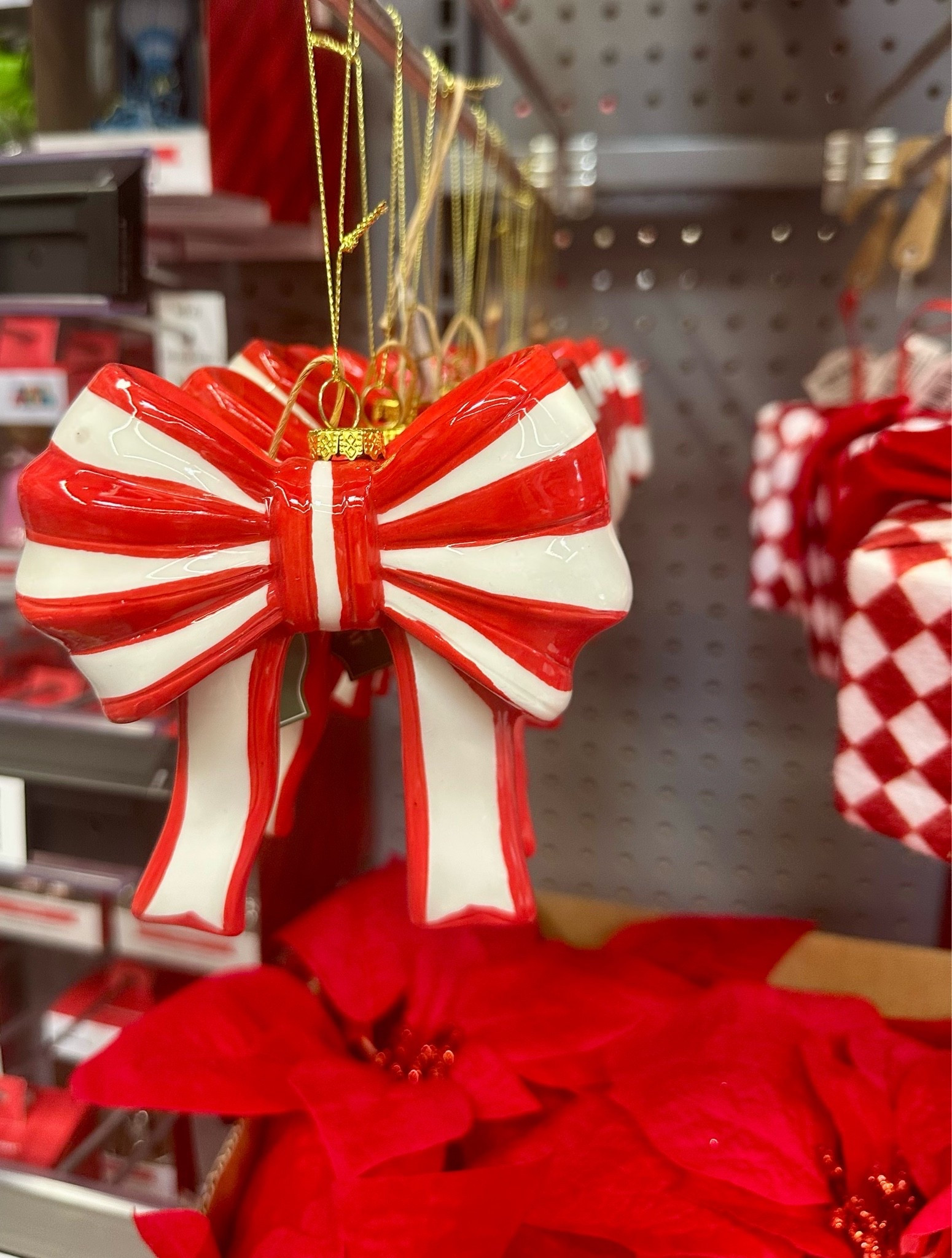 More Walmart Christmas Ornaments 

Red and White Stripe Bow Christmas Ornament. Red and White Diamond Gift Box Christmas Ornament. Red Velvet Poinsettia Christmas Clip Ornament, 17"

Christmas Tree. Christmas Tree Ornament. Trim the Tree. Deck the Halls. Christmas Decorations. Traditional Christmas.

#LTKSeasonal #LTKHome