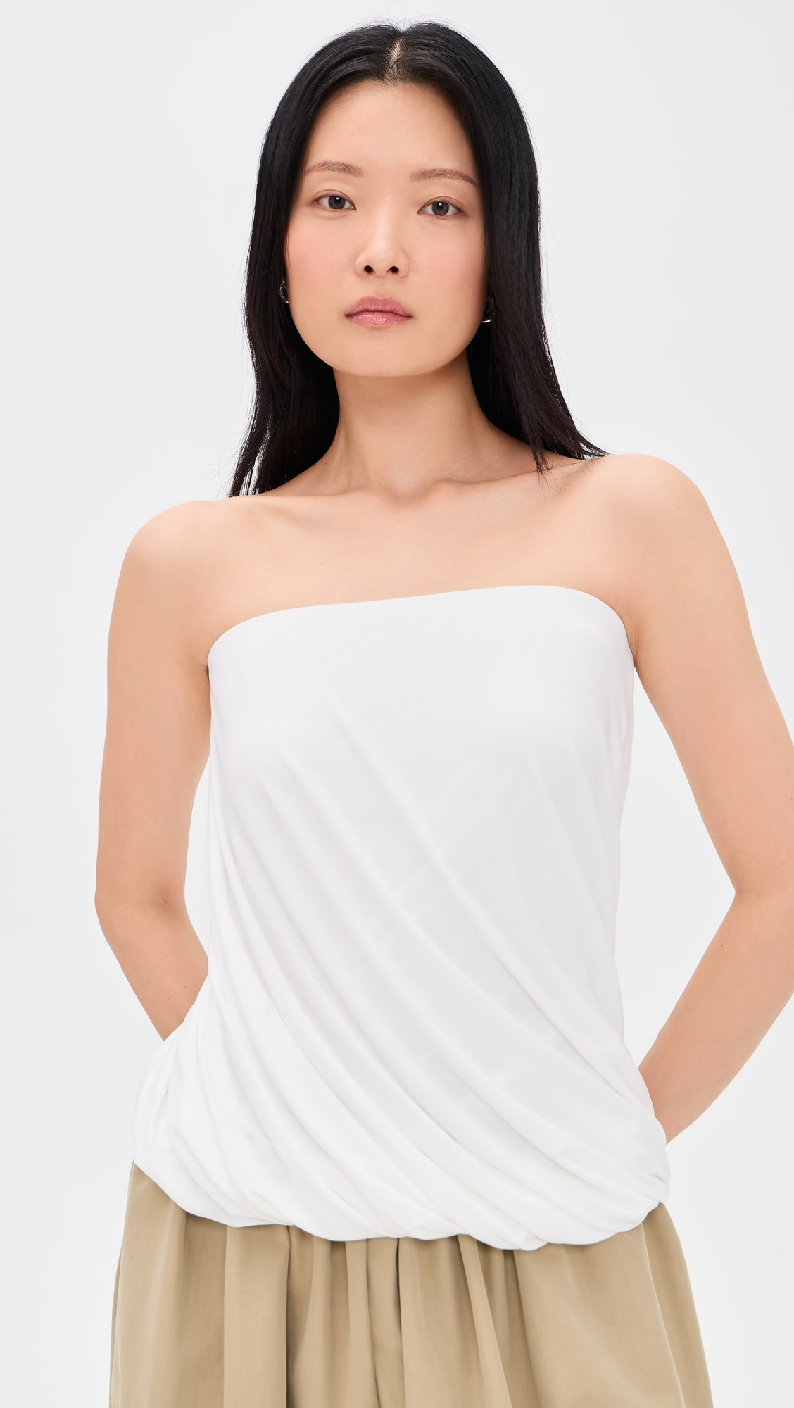 Strapless Twist Top | Shopbop
