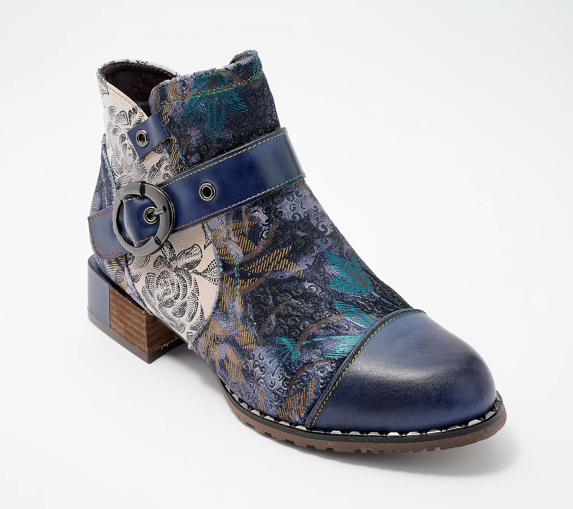 L'Artiste by Spring Step Buckled Ankle Boots - Sipperb | QVC