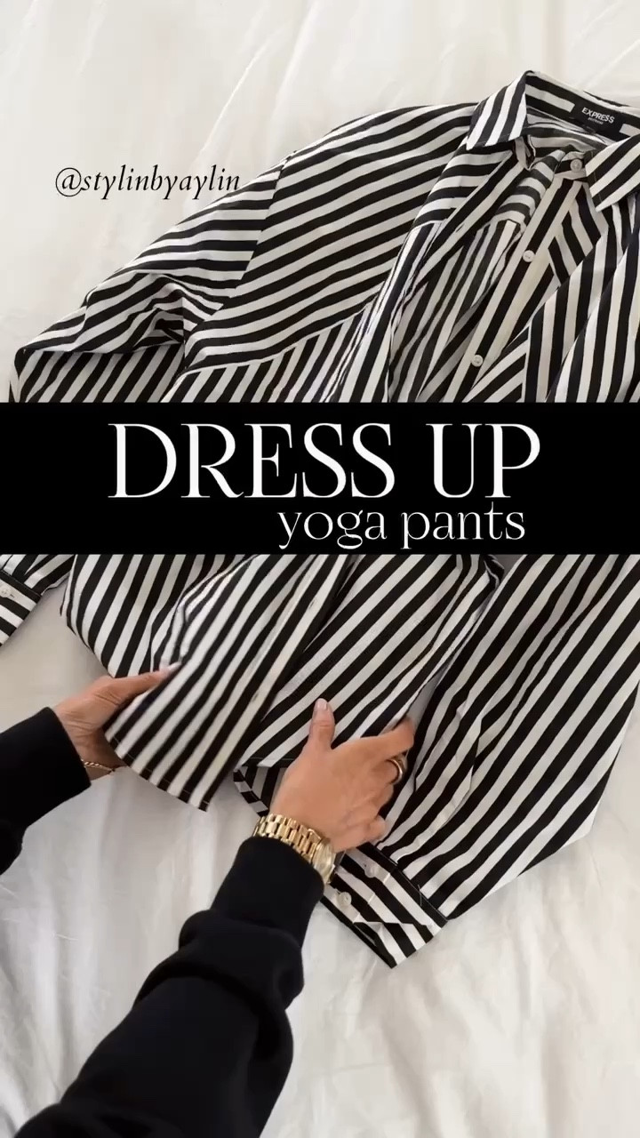 Dress up yoga pants, casual style #StylinbyAylin #Aylin 

#LTKstyletip #LTKfindsunder100