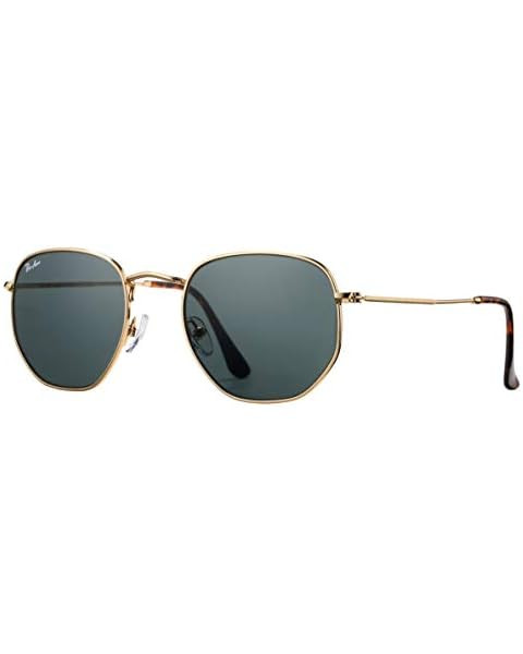 Ray-Ban RB3548N HEXAGONAL Sunglasses For Men For Women + BUNDLE with Designer iWear Complimentary... | Amazon (US)