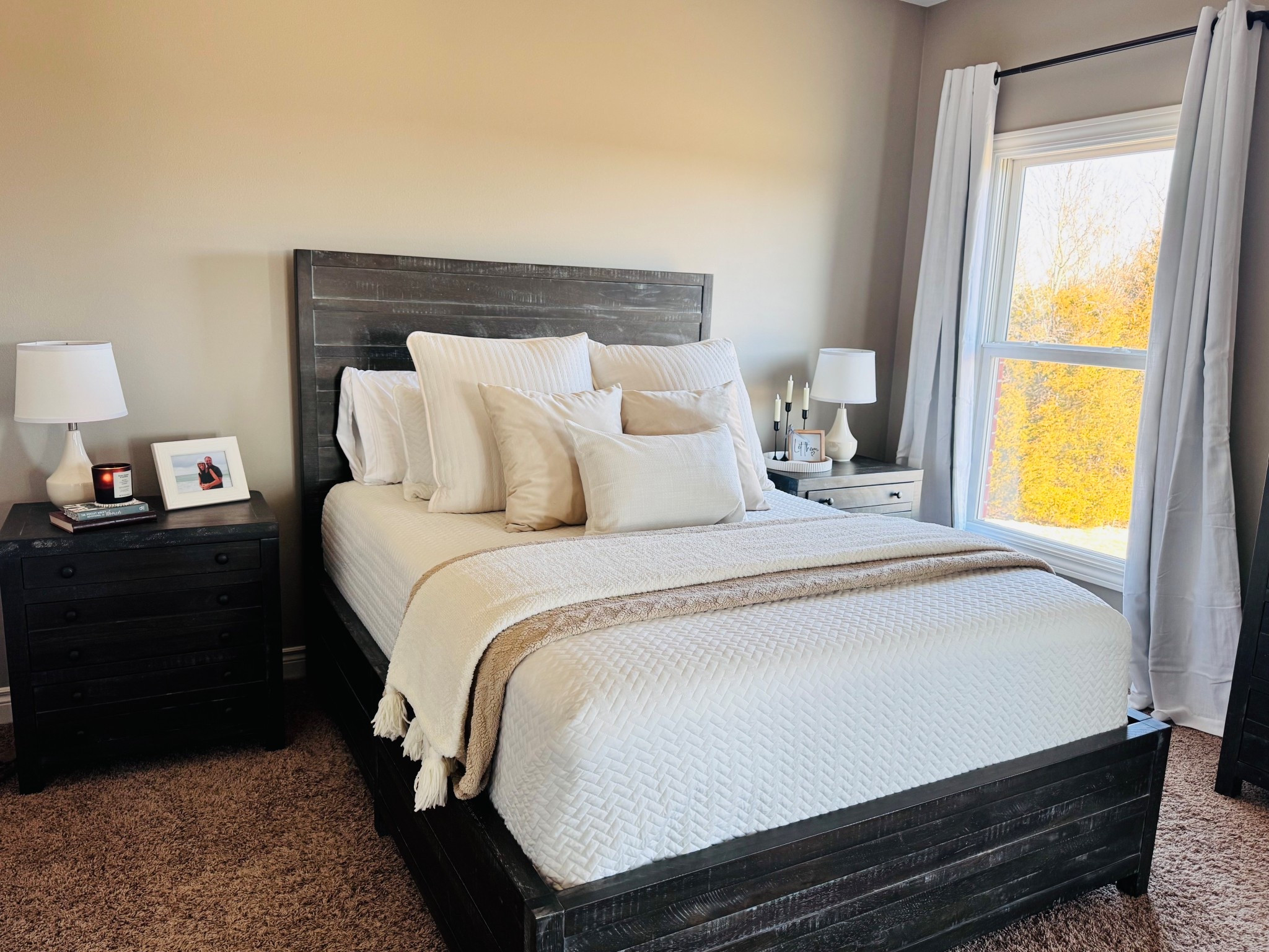 Finally upgraded to room darkening curtains and I didn’t realize what I was missing 😴

The room feels so much cozier, mornings aren’t blinding anymore, and I can sleep in on the weekends (by that I meahbmaybe7 am lol). Sometimes it’s the little home changes that make the biggest difference.

Why did I wait so long for this?!

#amazon #amazonhome

#LTKdayinmylife #LTKmomlife #LTKHome