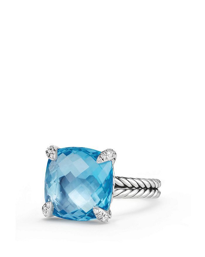 David Yurman Ch&acirc;telaine Ring with Gemstones & Diamonds Back to Results -  Jewelry & Accesso... | Bloomingdale's (US)