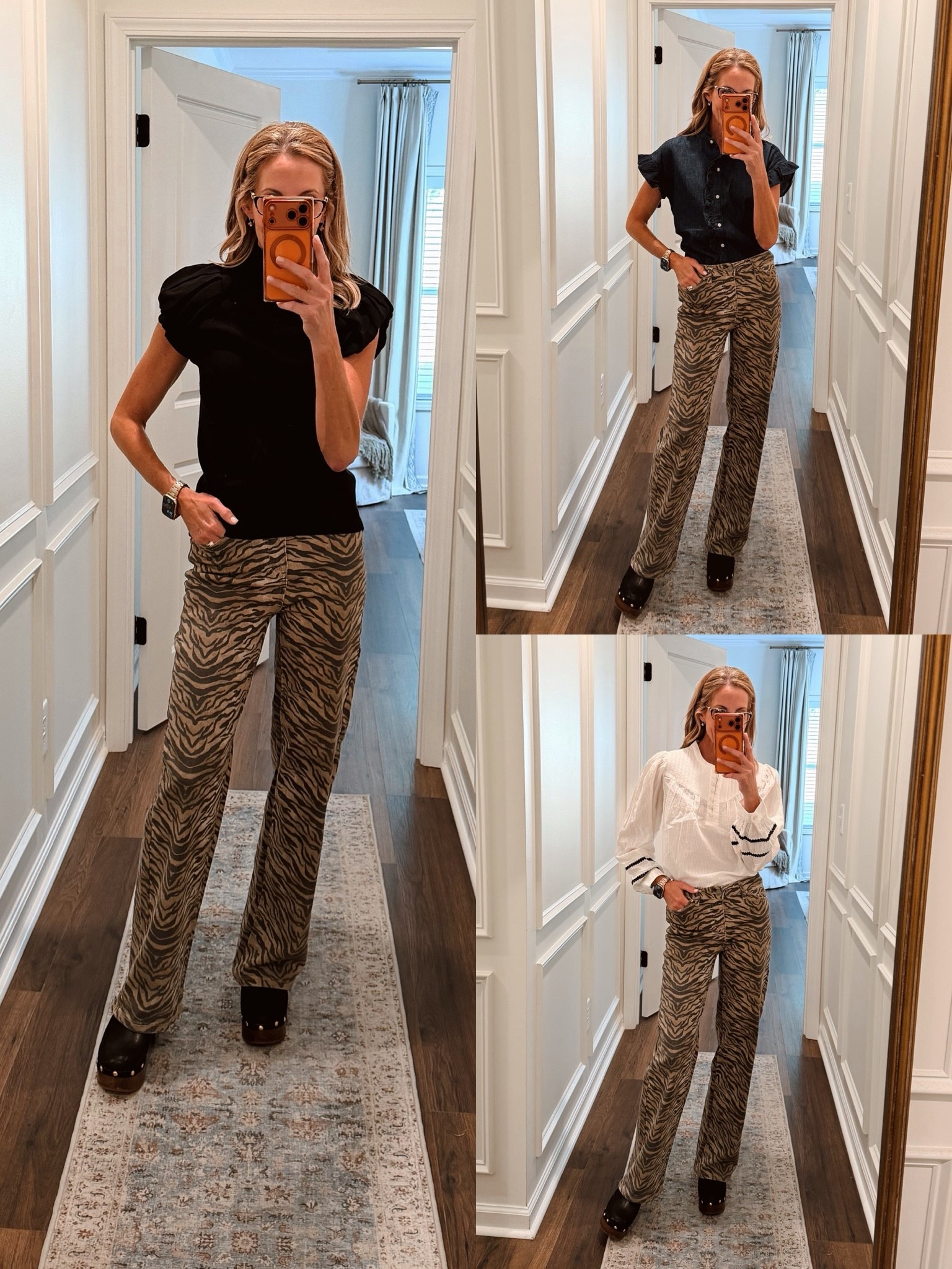 One pair of zebra jeans, FOUR ways. These Madden NYC 90s jeans from Walmart are under $30 and such a fun way to bring a little print into your fall wardrobe. I styled them four ways with Walmart tops that are ALL under $30 — and the most expensive is only $25!

Affordable fall style that looks anything but. Wearing a size 2 in the jeans.

Walmart fall fashion | Madden NYC jeans | zebra print jeans | affordable fall outfits | fall workwear | over 40 style | teacher outfits | denim @Walmart

#LTKxWalmart #LTKgrwm #LTKootd