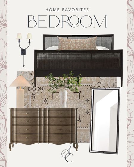 Bedroom favorites!

cane king bed, rug, vintage inspired dresser, floor mirror, sconce, lamp, greenery, lumbar pillow 

#LTKsalealert #LTKhome #LTKstyletip