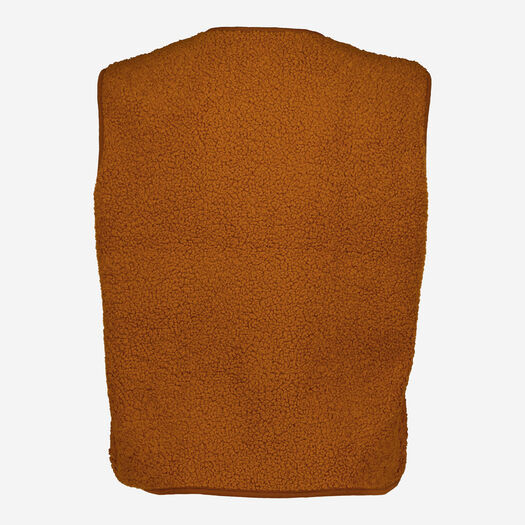 Brown Fleece Gilet | TK Maxx