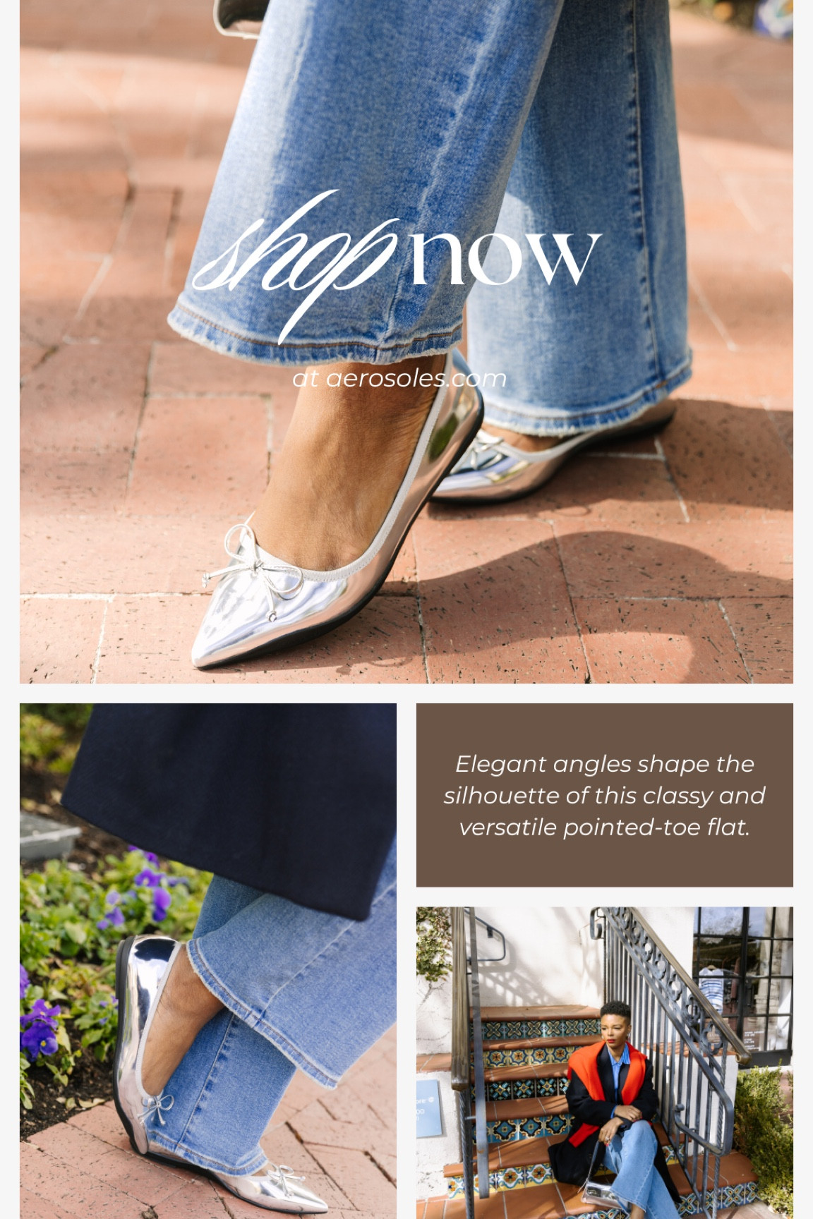 Aerosoles DUMAS for Spring is the perfect work flats for comfort and style 🌺🌷 