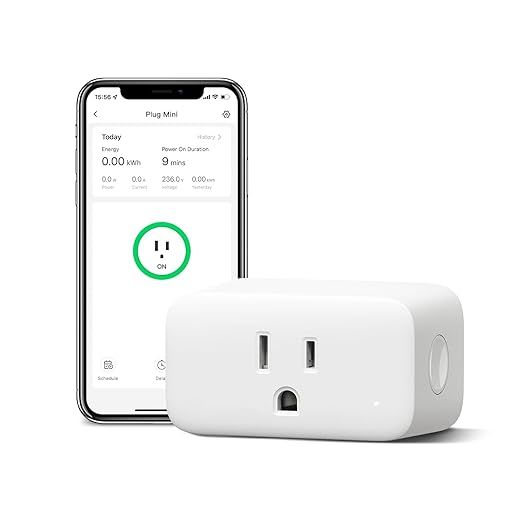 SwitchBot Smart Plug Mini 15A, Energy Monitor, Smart Home WiFi(2.4GHz) & Bluetooth Outlet Compati... | Amazon (US)