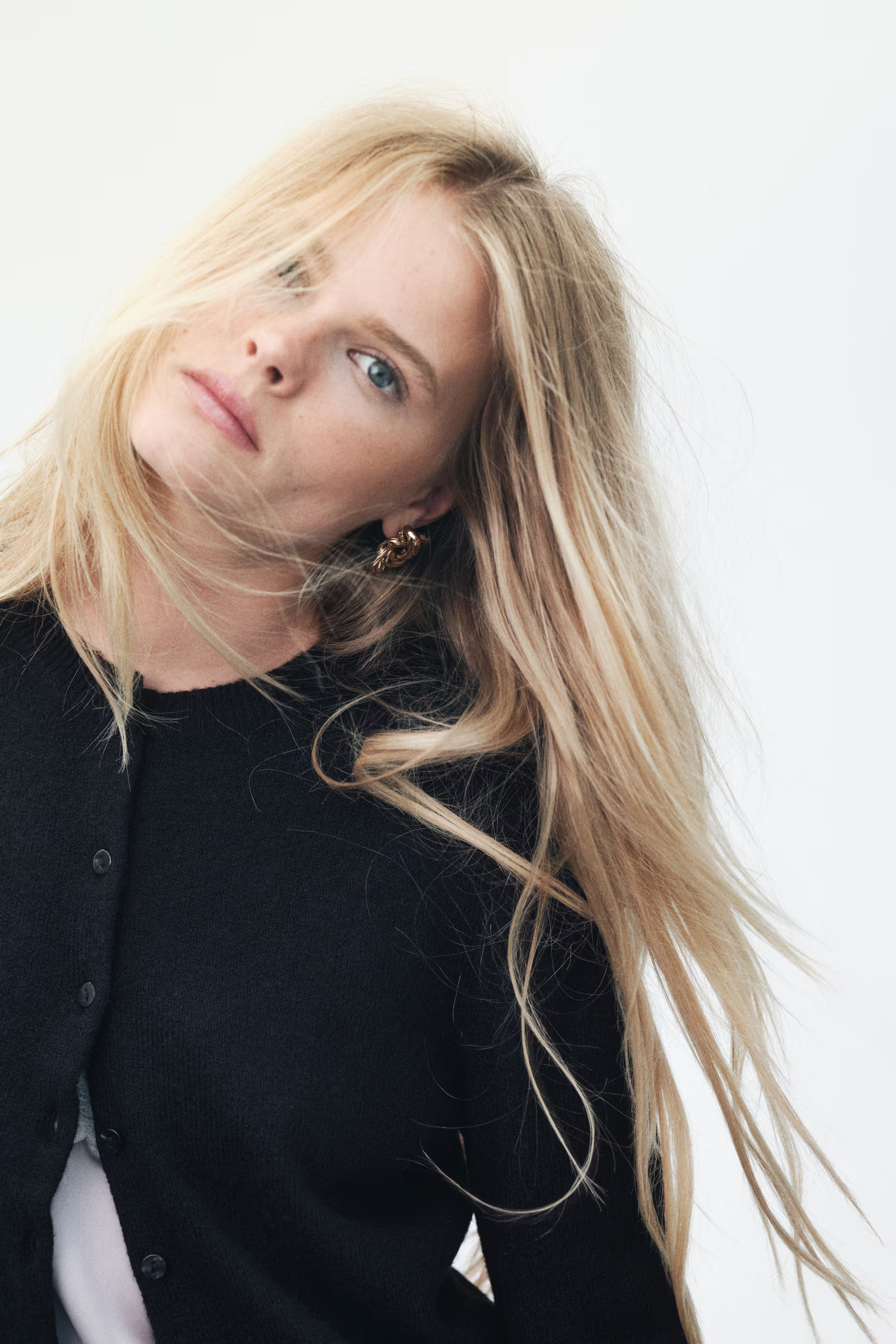 Fine-knit cardigan - Black - Ladies | H&M GB | H&M (UK, MY, IN, SG, PH, TW, HK)