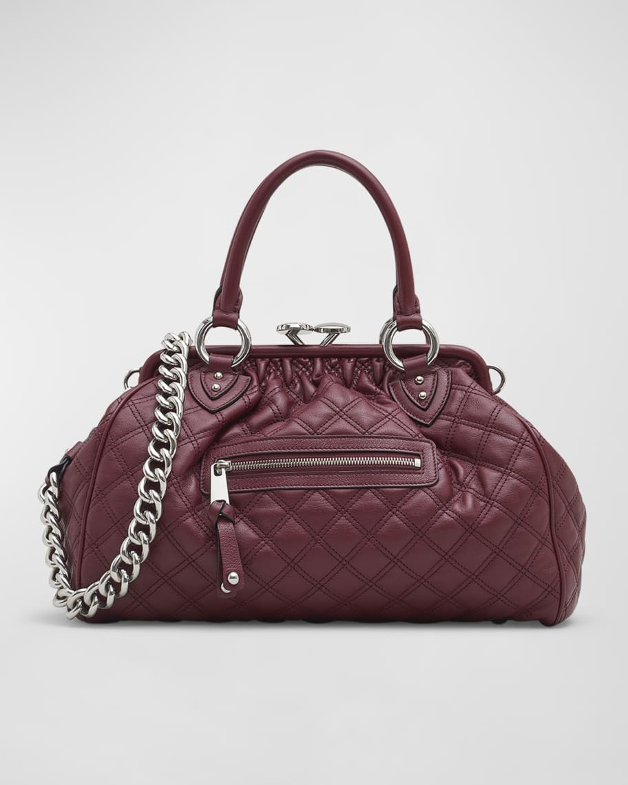 Marc Jacobs Re-Edition Quilted Leather Stam Bag | Neiman Marcus