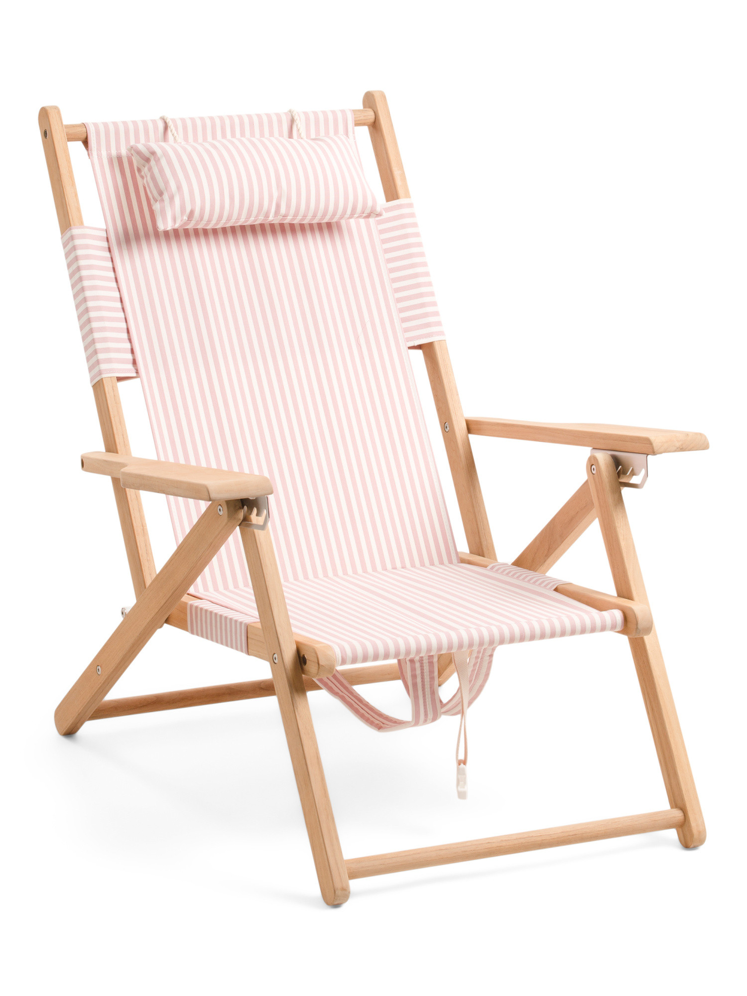 34.5in 5-position Laurens Striped Tommy Zip Pouch Backpack Chair | Marshalls