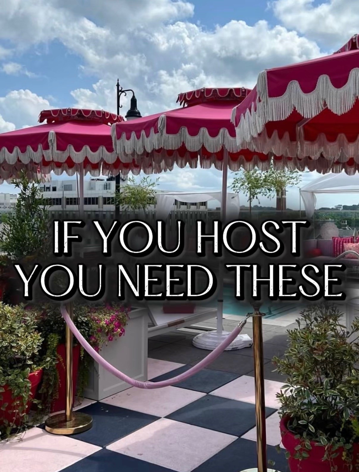 If you host you need these