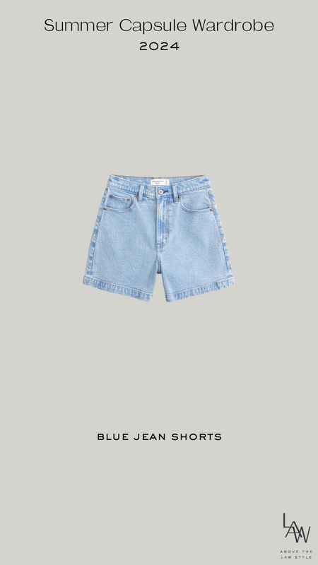 Summer Capsule: Jean Shorts

#LTKfindsunder50 #LTKstyletip #LTKfindsunder100