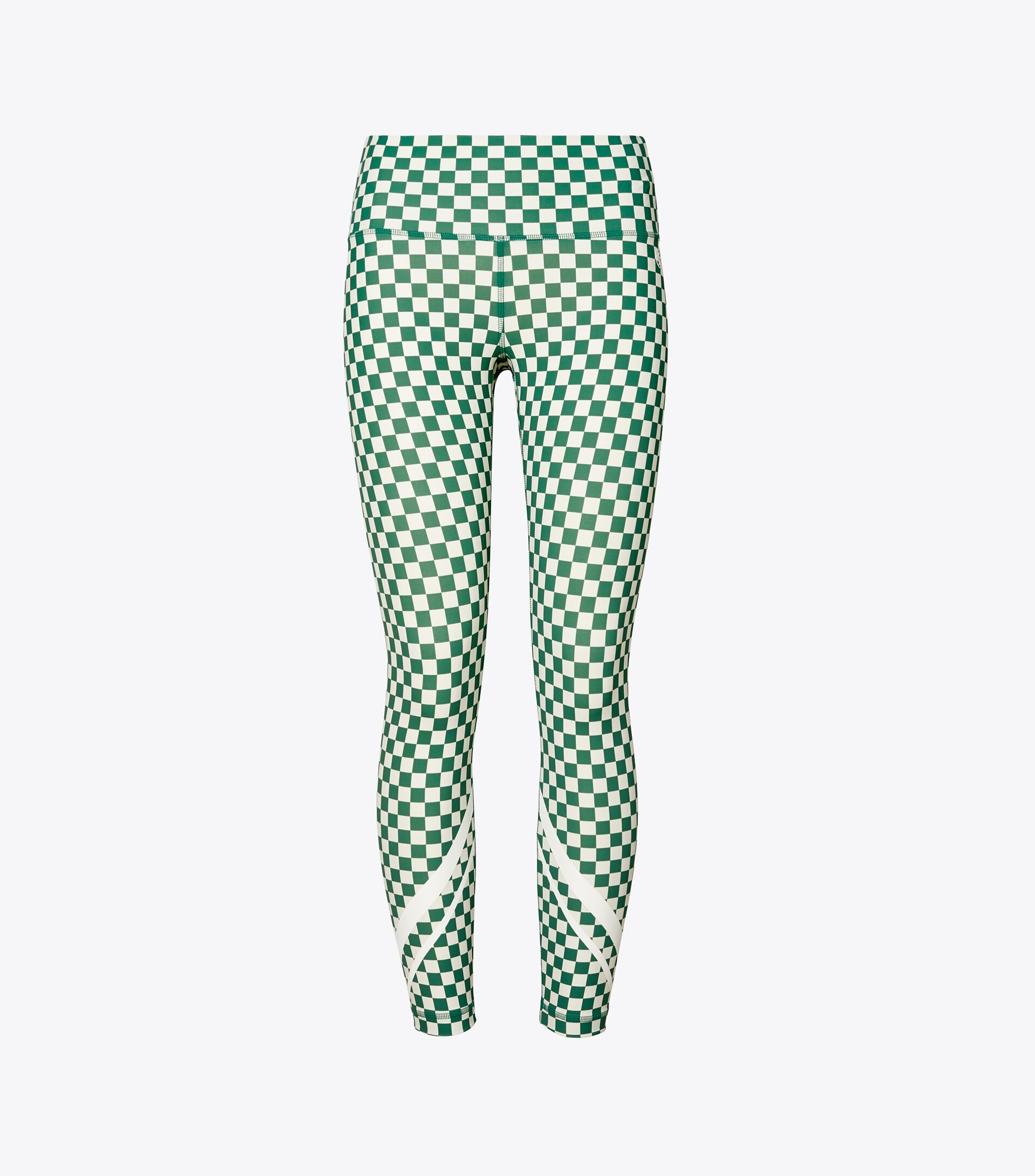 High-Rise Printed Sculpt Compression Chevron 7/8 Leggings | Tory Burch (US)