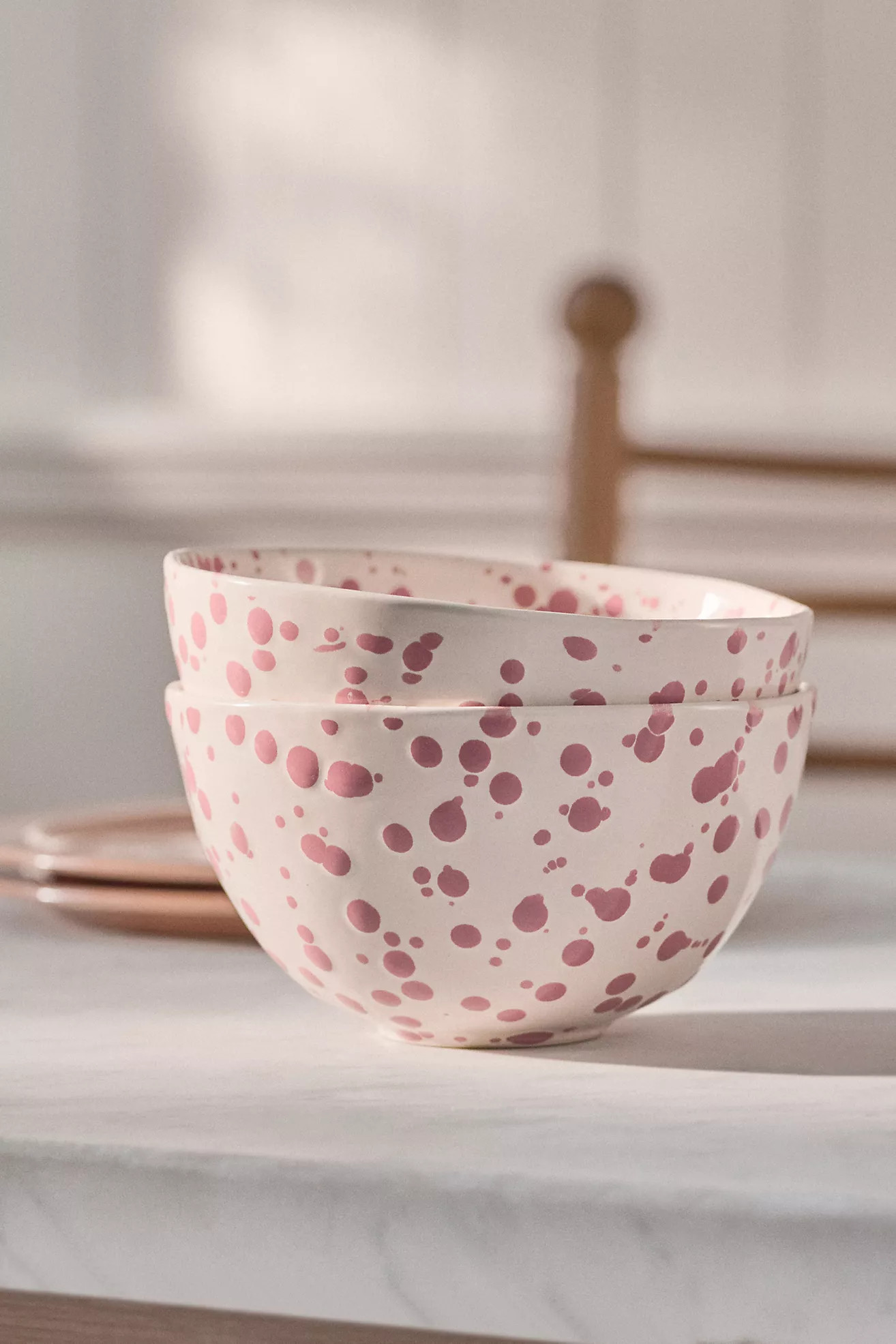 Splatter Portuguese Stoneware Cereal Bowl | Anthropologie (US)