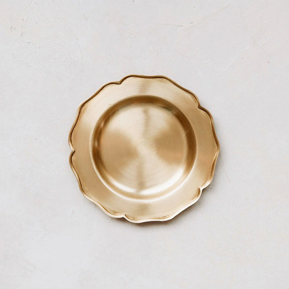 Petal Brass Tray - Small | Roan Iris