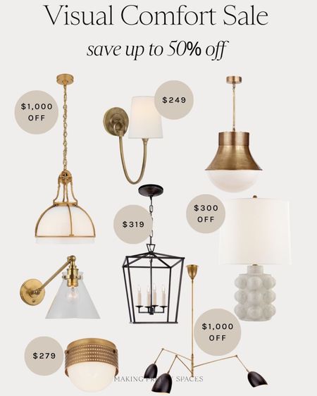 Visual comfort sale, kitchen lighting, lighting sale, pendants, sconces, gold Lighting, designer lights, chandelier, lighting upgrade, lamp

#LTKhome #LTKstyletip #LTKsalealert