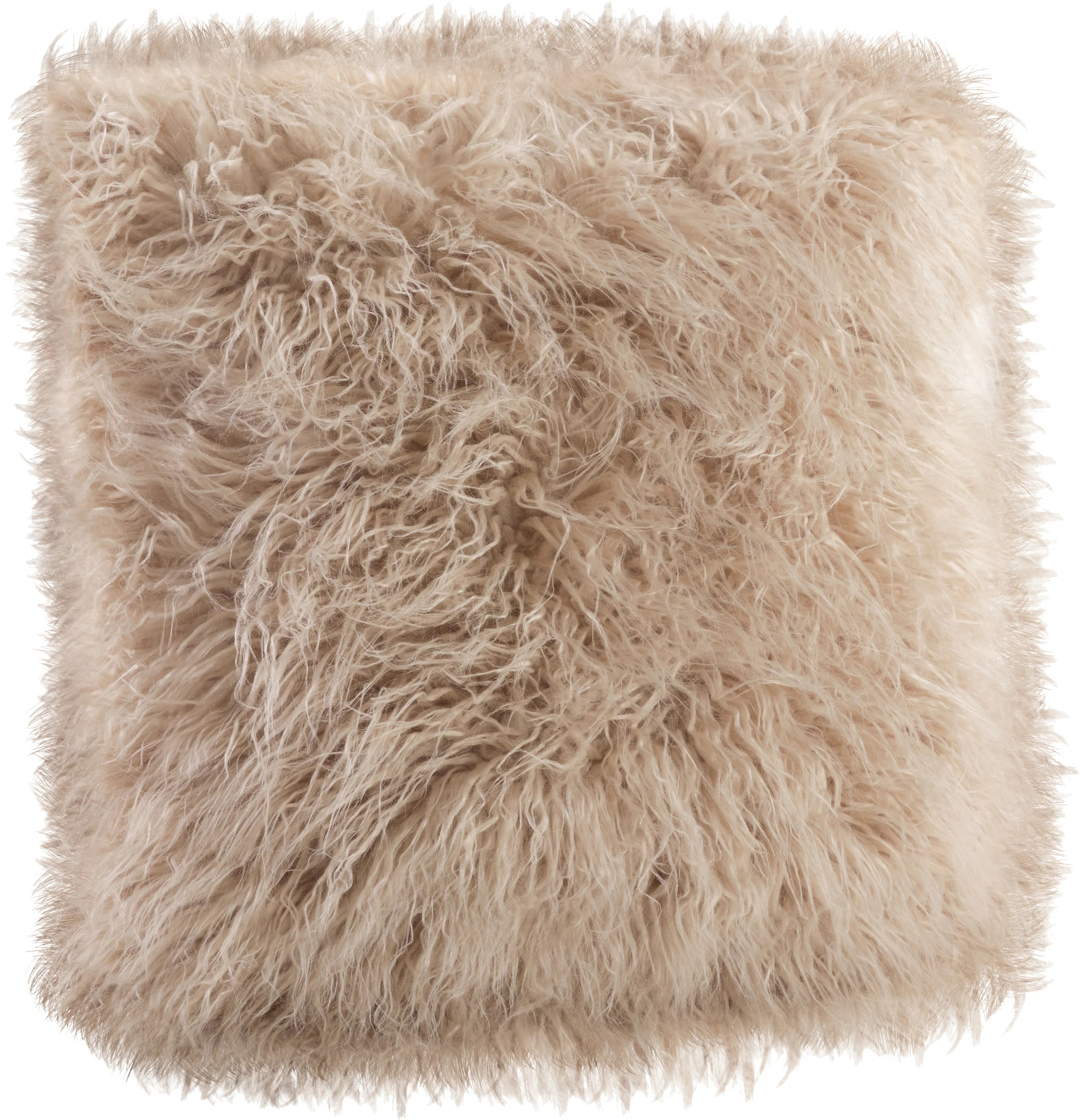 Faux Mongolian Collection Throw Pillow | Joss & Main