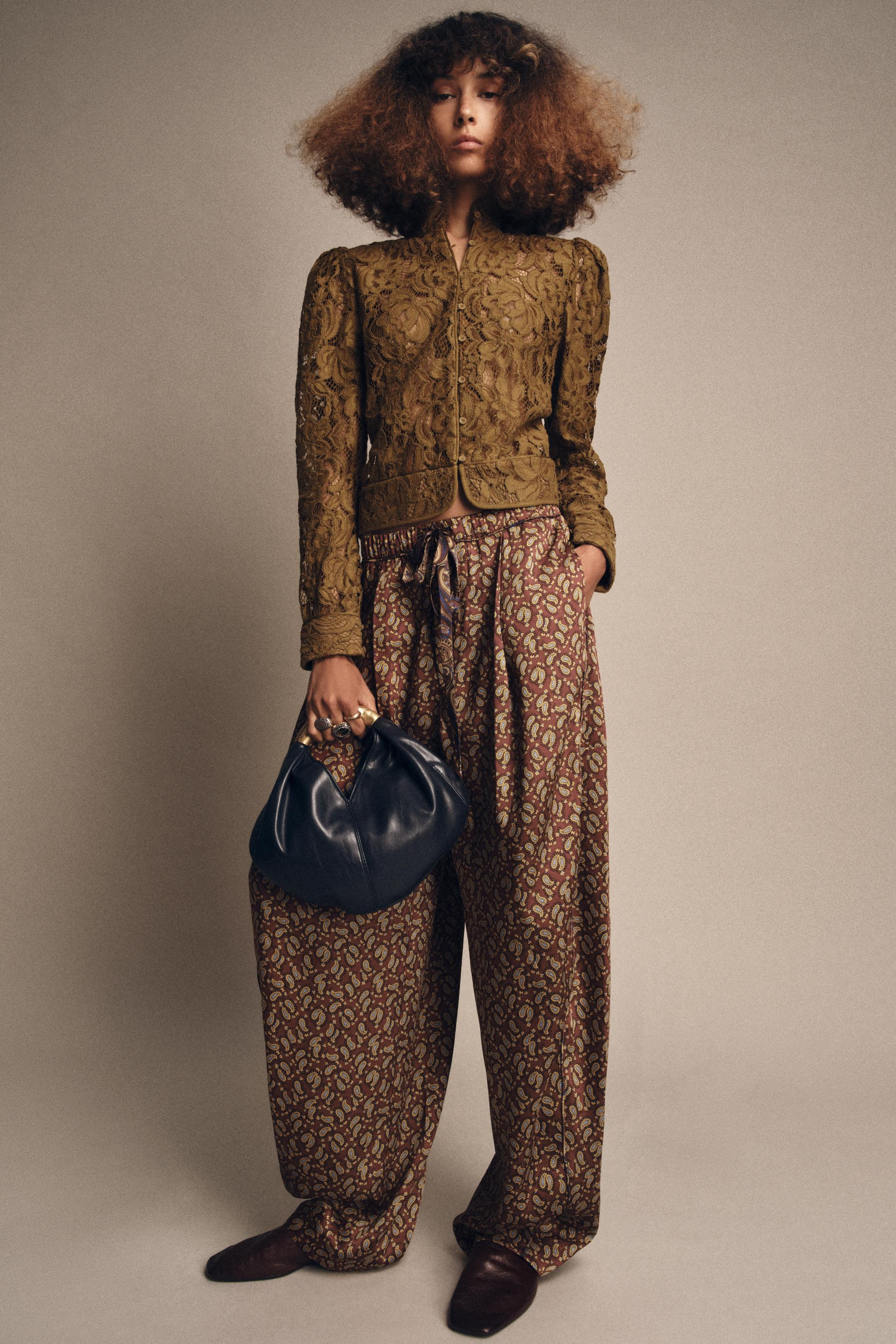 METAL HANDLE HANDBAG | Zara Canada