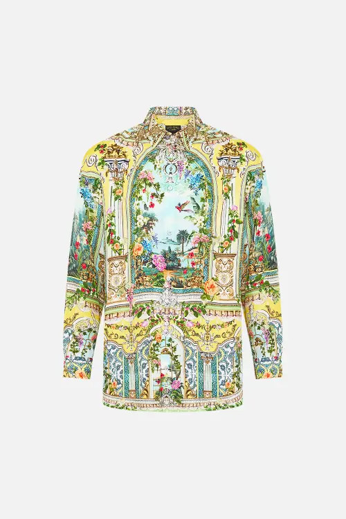 Camilla Long Sleeve Oversized Shirt Tales Of Topkapi Palace at Nordstrom, Size X-Large | Nordstrom