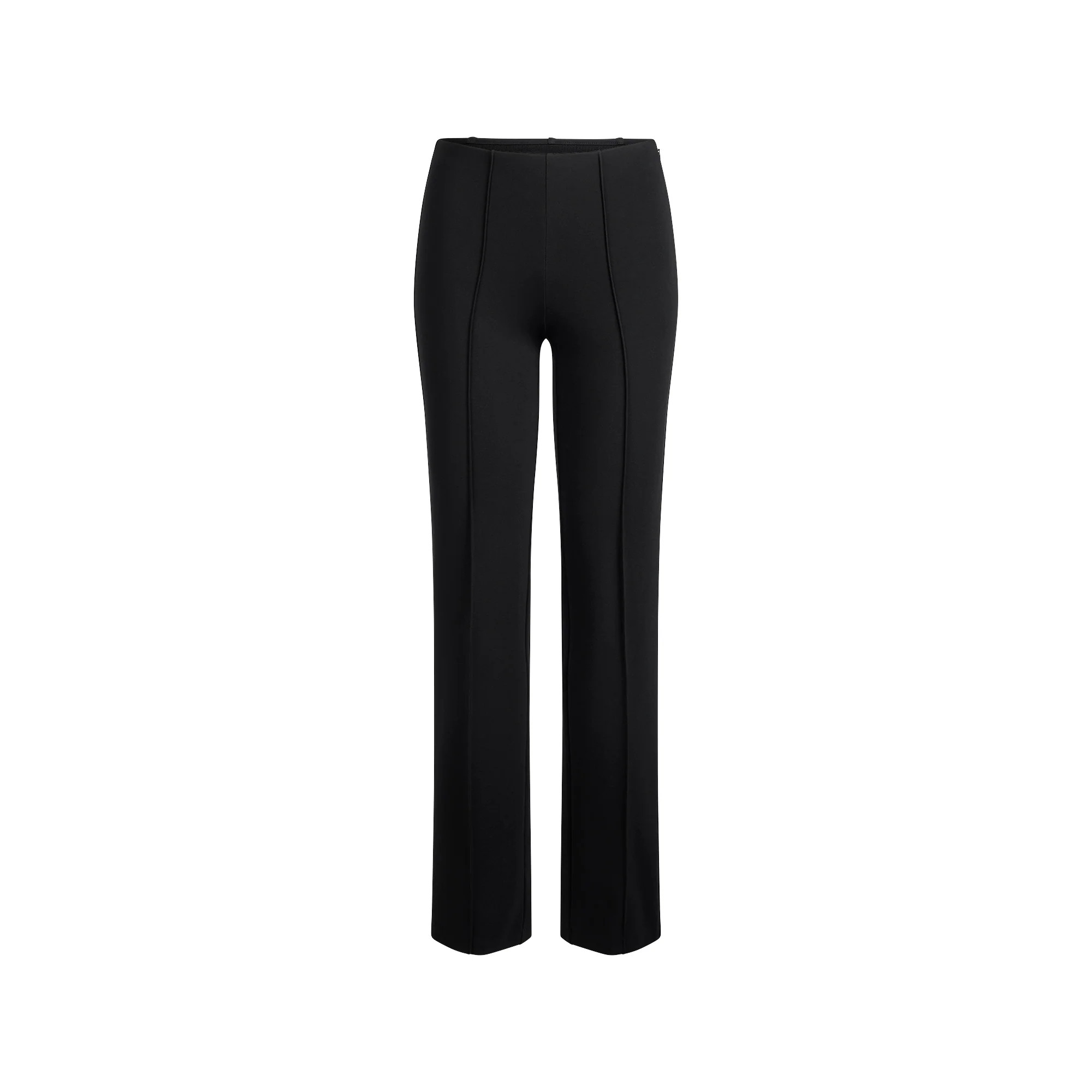 THE ESSENTIAL COLLECTION HIGH-WAISTED PINTUCK STRAIGHT LEG PANT | OBSIDIAN | SKIMS | SKIMS (US)