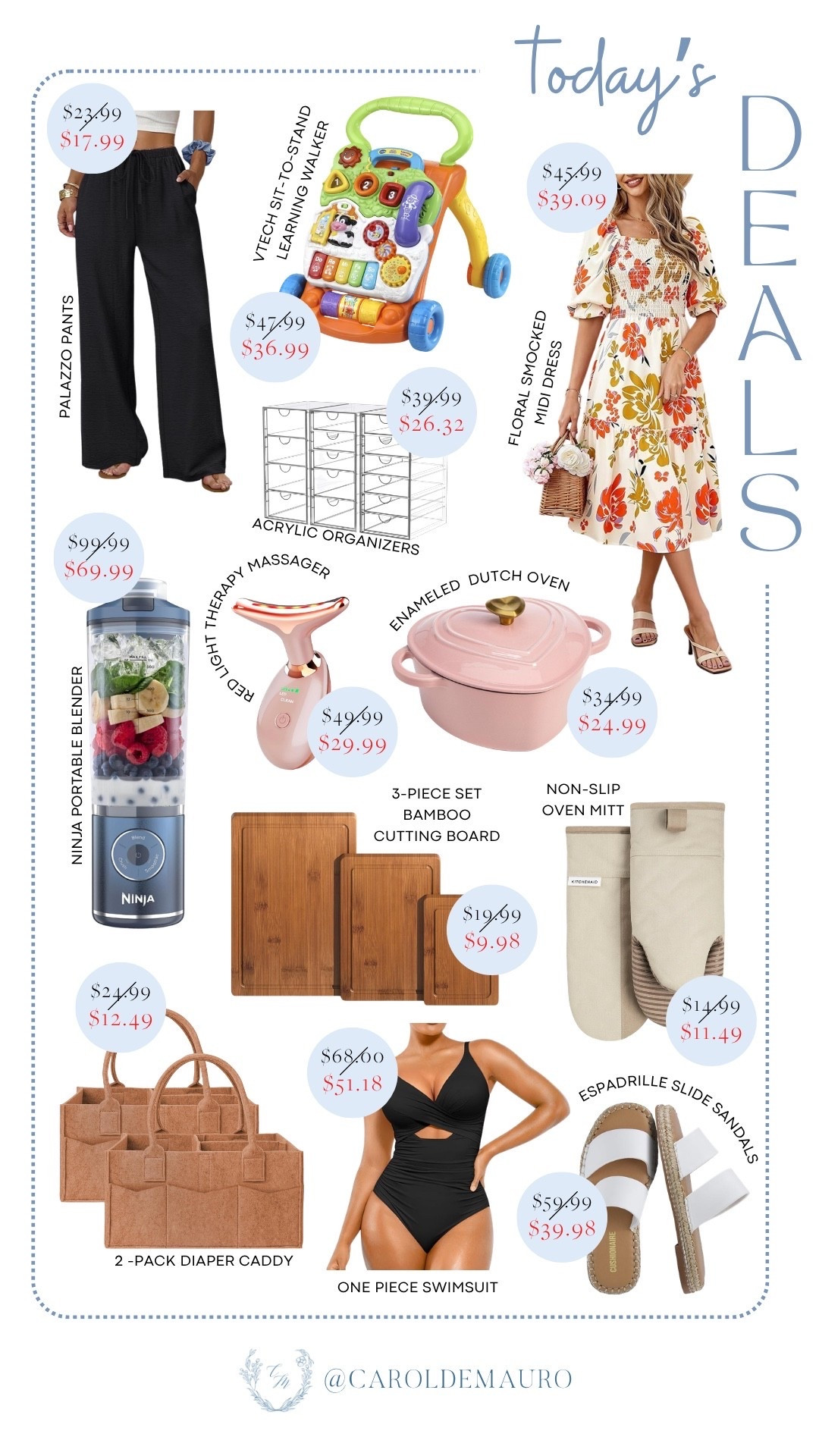 Today's deals are giving everything—fashion, kitchen, beauty, baby, and more, all at prices that are honestly too good to pass up! So go grab your faves before they're gone.

sale alert, savings, discounts, summer fashion, beauty finds, kitchen essentials, swimwear