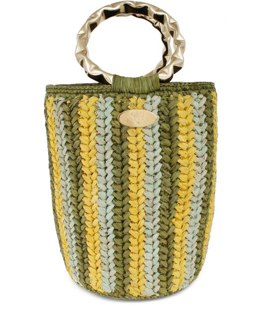 Moki raffia bucket bag | 24S (APAC/EU)