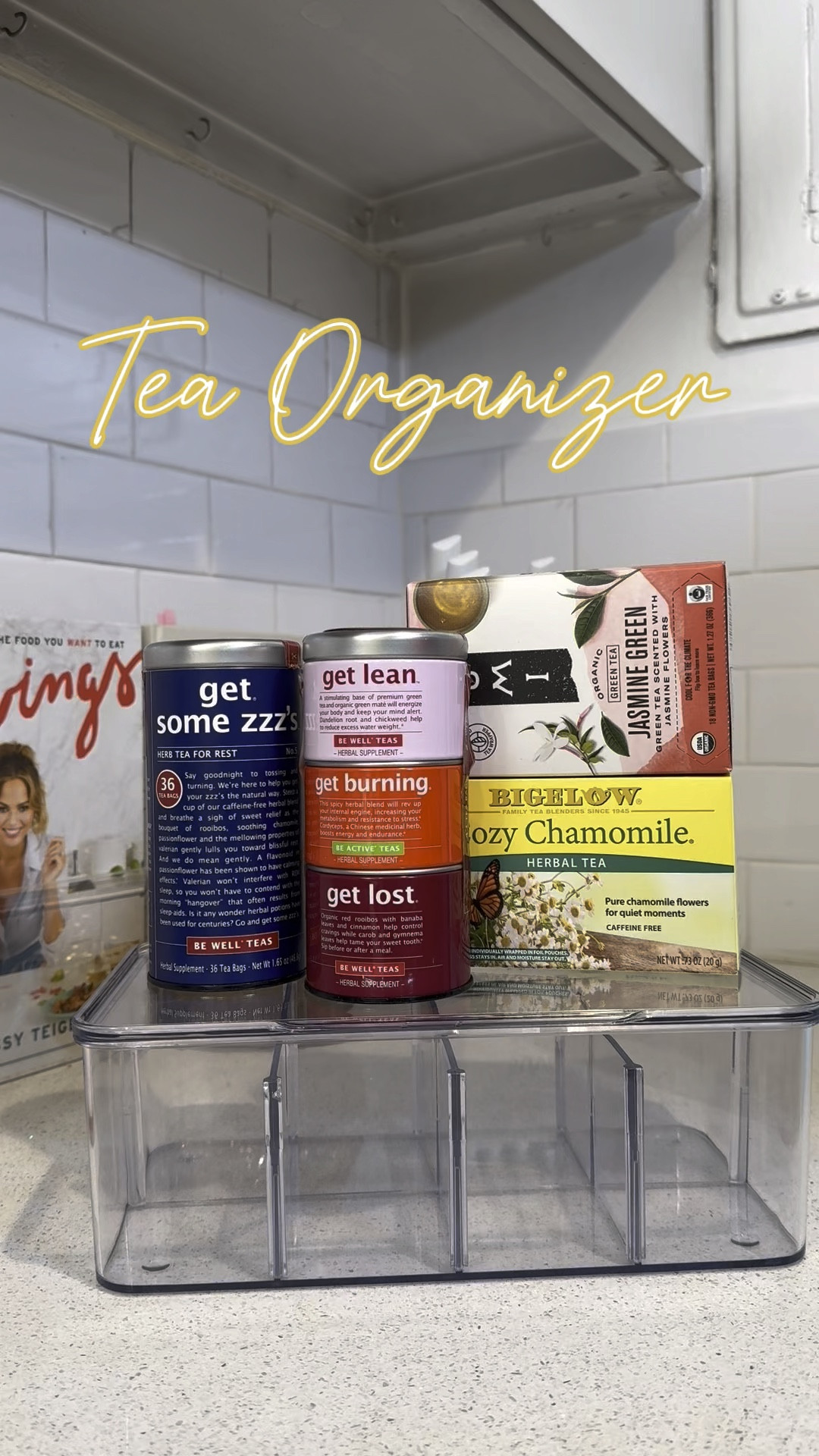 This teabag organizer is staying. For sure. This thing saves soooo much space in my pantry and once again is ✨ aesthetically pleasing ✨ -cause duh. 

Comment below for links to the Be Well tea and the organizer! 👇🏼✨

#amazon #amazonfinds #teaorganizer #tea #bewellteas #bewell #honey #teabags #acrylicorganizer #amazonhome #acrylic #teabgaorganizer 


#LTKHome #LTKFindsUnder50 #LTKVideo